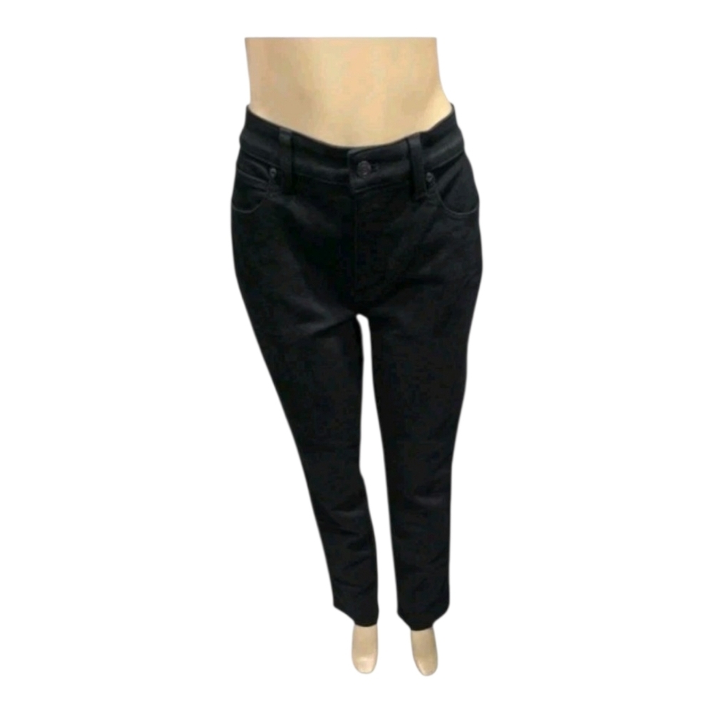 NWT Talbot's Women's Black High Rise Straight Leg Pants Size 6